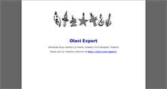 Desktop Screenshot of olaviexport.com